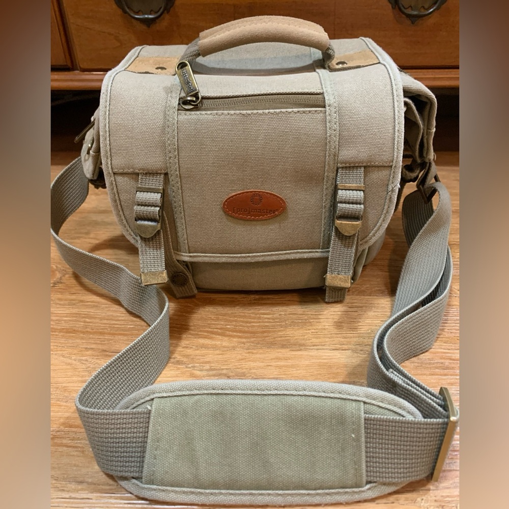 ProMaster Camera Bag With Adjustable Shoulder Strap Olive Green